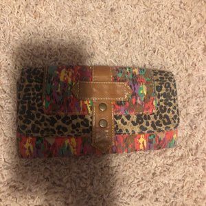 Target cheetah pattern wallet